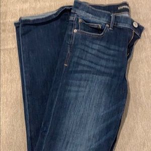 Boot cut stretch jeans size 6R